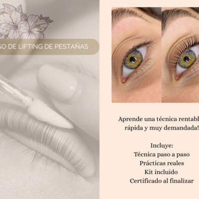 8.Curso Lifting de Pestañas 180€ Reservar por