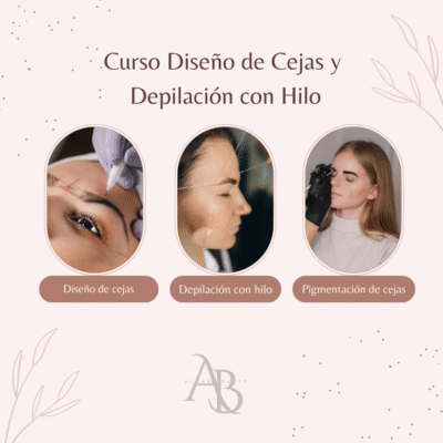 1.Curso Diseño de Cejas y Depilación con Hilo 150€ Reservar por